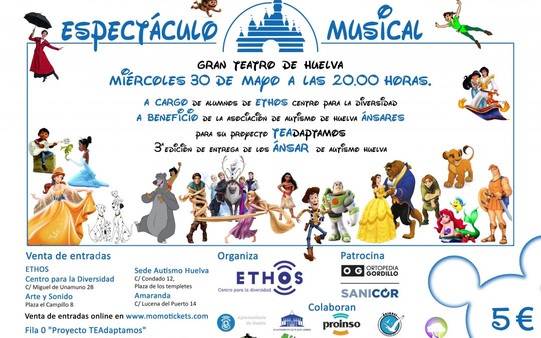 Espectáculo musical basado en la música de Disney